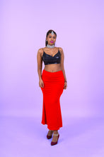 Load image into Gallery viewer, Red Saree Sleek